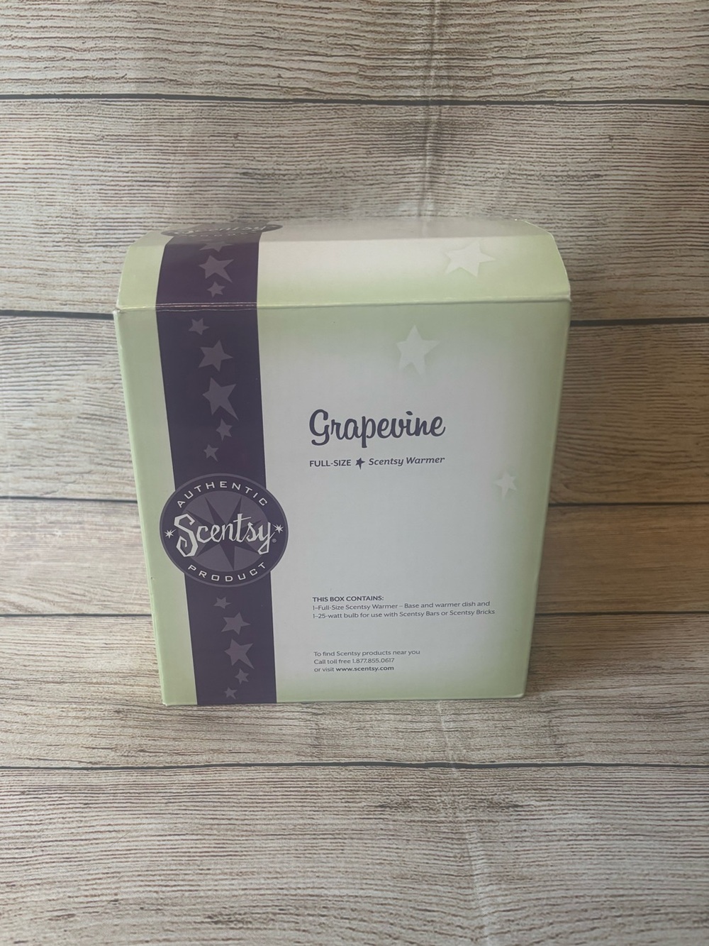 Retired!!! Grapevine Full Size Scentsy Warmer New in Box